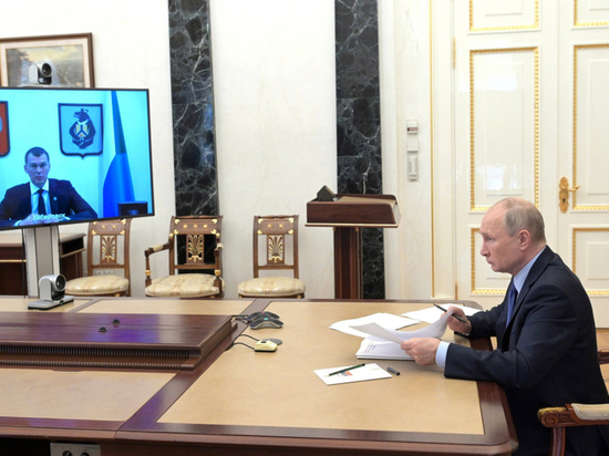 Президент России положительно оценил работу врио губернатора