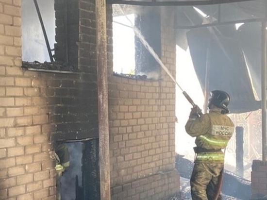 Пенсионерка погибла при пожаре в Ростовской области