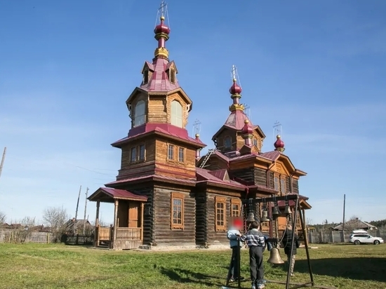 Церковь сгорела от удара молнии в Красноярском крае