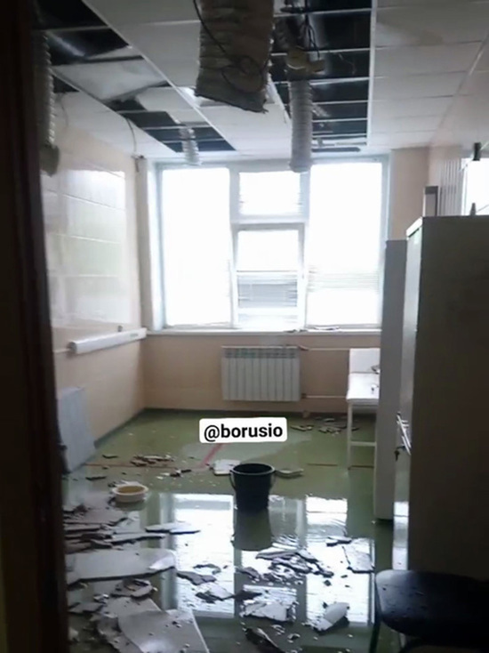 Комиссия направится в больницу в Сосновоборске, где случился потоп