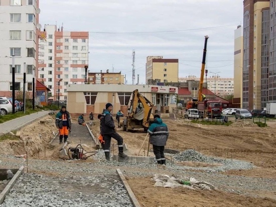 Микрорайон Энтузиастов в Новом Уренгое избавят от луж