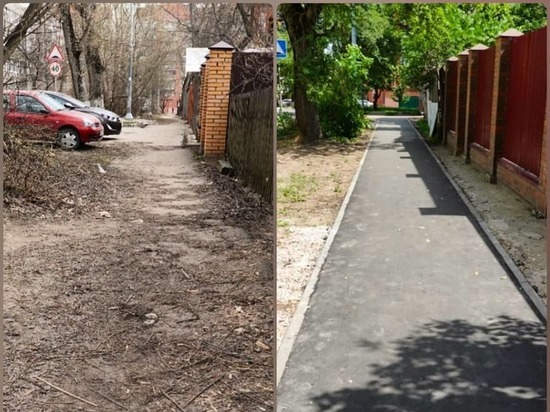 Более пятидесяти «народных троп» и тротуаров отремонтируют в Серпухове