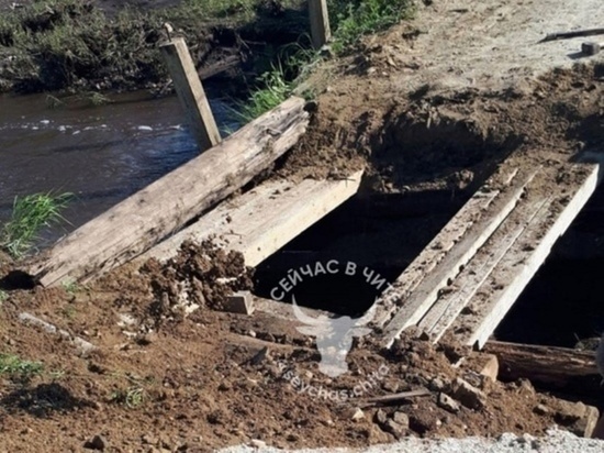 Паводок повредил 163 соцобъекта и разрушил 33 моста в Забайкалье