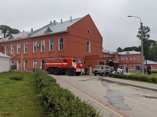 «МК в Рязани» публикует эксклюзивное фото с места пожара в больнице имени Семашко