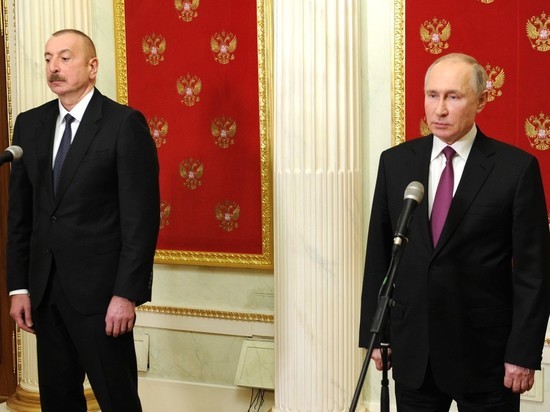 Путин и Алиев обсудили ситуацию в Нагорном Карабахе