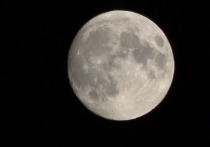 В ночь с 23 на 24 июня сделаны снимки Луны перед полнолунием