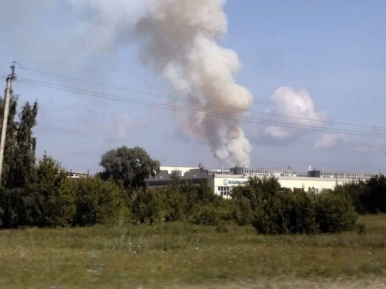 В Стерлитамаке загорелся пороховой склад завода «Авангард»