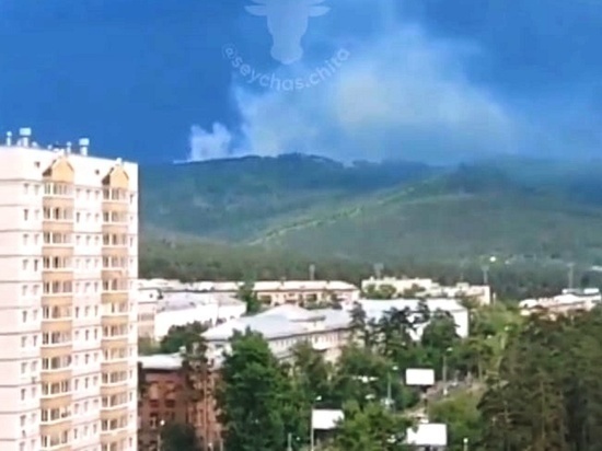 Лесной пожар в 6 км от Читы потушили спустя сутки