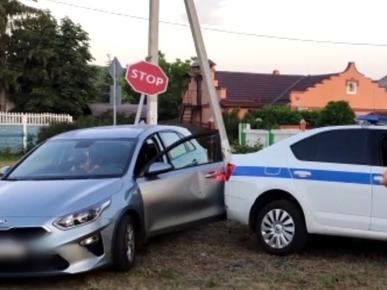 Нетрезвый водитель иномарки устроил гонки с ДПС в Белгороде