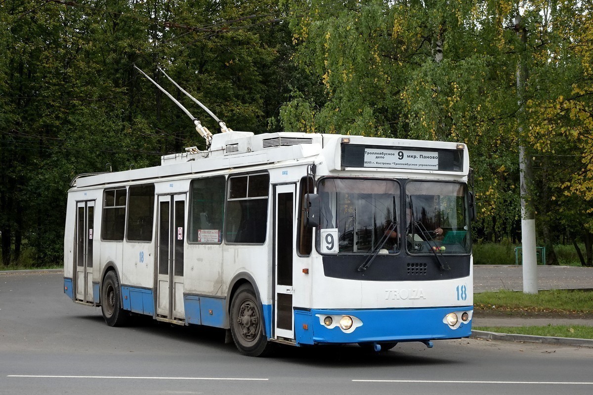 С сегодняшнего дня троллейбус №9 в Костроме будет делать дополнительный рейс