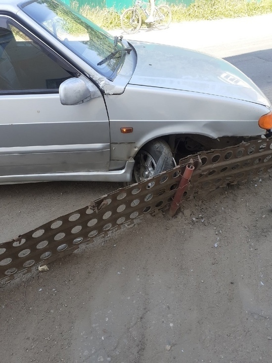 В Тверской области пьяный водитель вырвал колесо автомобиля