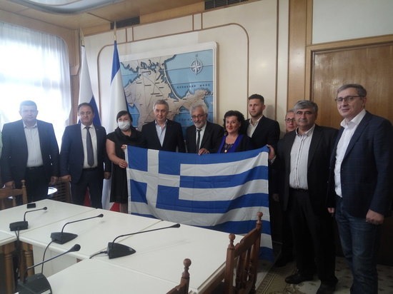 Крым с дружественным визитом посетила делегация из Греции