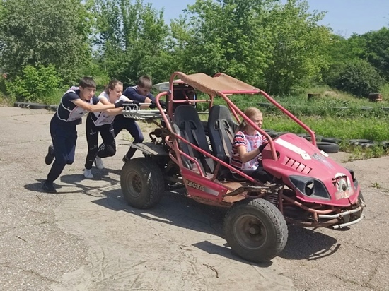 Донецкие кадеты победили в дружеском забеге