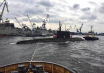 В Санкт-Петербурге начались заводские ходовые испытания большой дизель-электрической подводной лодки проекта 636