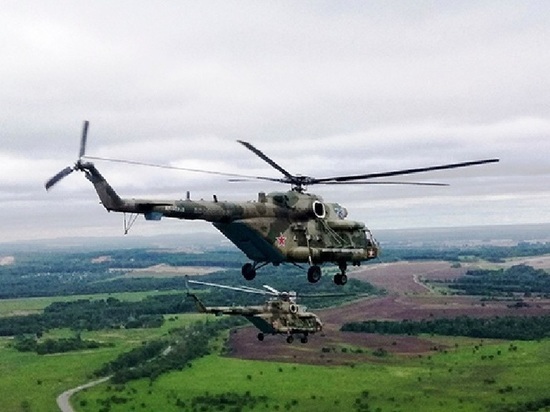 Над Курилами заметили военные вертолеты ВВО