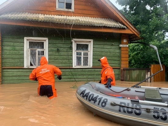 Река Явонь поднялась почти на метр выше критической отметки