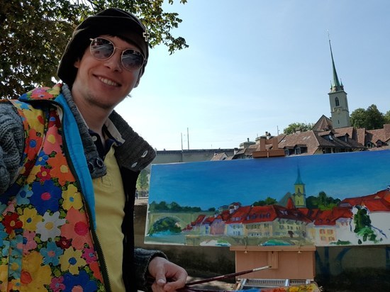 Оренбург посетил известный художник