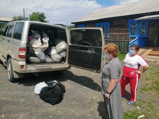 Минсоцзащиты доставило первую партию помощи в подтопленные районы Забайкалья