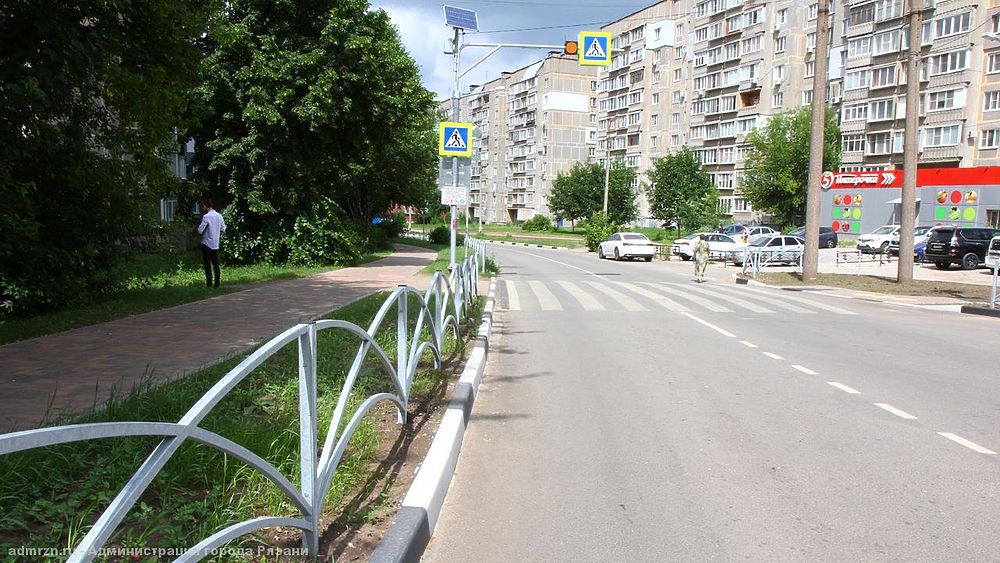 На улице Березовой в Рязани отремонтировали дорогу по нацпроекту