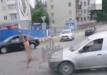 В соцсетях появилась запись, как голый мужчина бегал по проспекту им