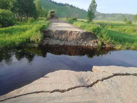 Ремонт дорог и мостов Забайкалья после паводка требует около 950 млн руб