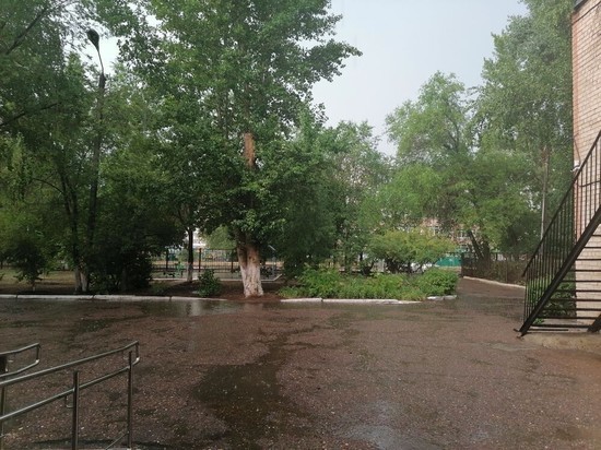 В Оренбуржье после сильного дождя пострадало несколько районов