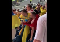 Украинского болельщика, который избил россиянина Дениса Смоленского на трибуне во время матча Швеция — Украина, арестовали