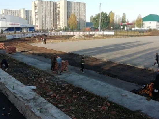 В Мичуринске завершают строительство ФОКа