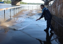 В Красноярске начали ликвидировать последствия наводнения