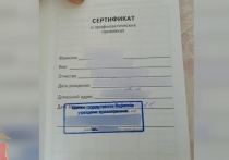 В Красноярске заведено первое дело о подделке сертификатов о прививке от коронавируса