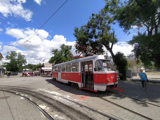 В Донецке остановлено движение трамваев