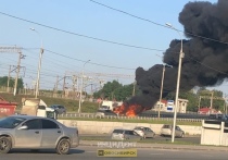 2 июля, вечером, в социальных сетях появилось фото сгоревшего автомобиля Hyundai Solaris"