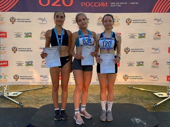 Спортсменка из Северска Томской области завоевала серебряную медаль по легкой атлетике