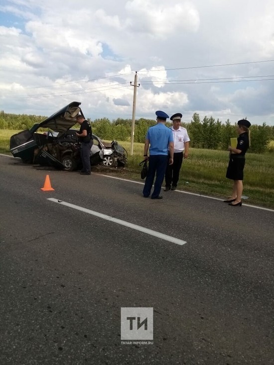 На трассе в Татарстане в ДТП погиб водитель