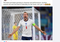 Игроки английской сборной по футболу испытывали серьезное давление перед матчем ¼ чемпионата Евро-2020 с командой Украины, признался нападающей сборной Англии Гарри Кейн