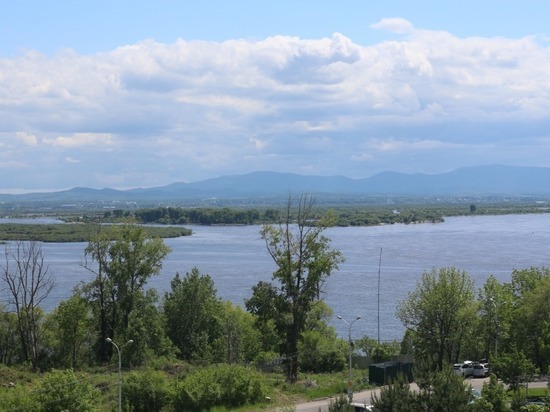 Уровень Амура у Хабаровска сегодня, 5 июля