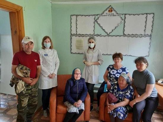 В отдаленных селах Тюменской области началась вакцинация от ковида