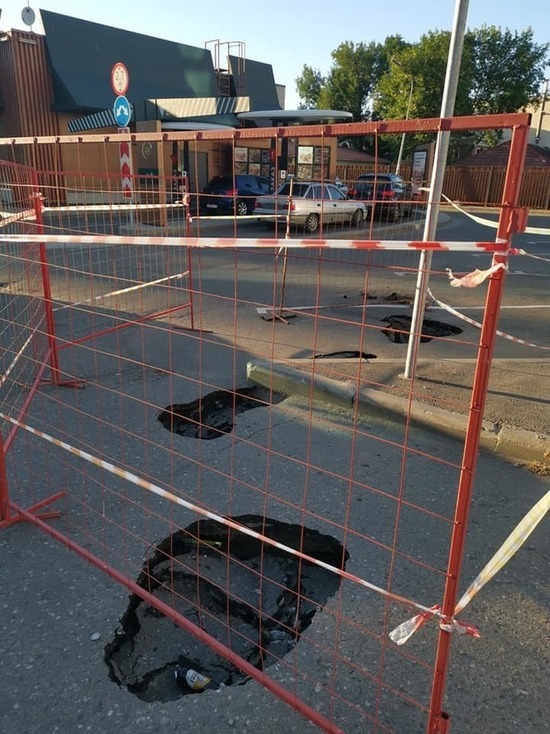 В Ярославле выявлены очередные провалы на оживленной трассе
