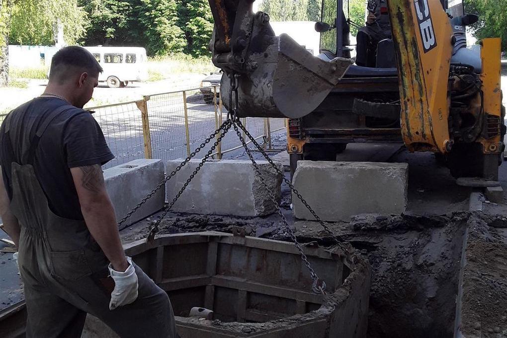 Костромские темпы: ремонт канализации на улице Беговой завершен на три недели раньше срока