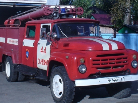 Под Смоленском сгорел дом без жильцов