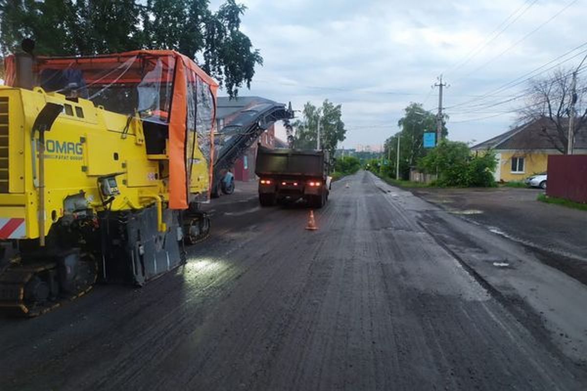 Дорожники начали ремонт в микрорайоне Степановка в Томске - МК Томск