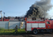 5 июля на станции Базаиха произошел пожар в грузовом локомотиве, стоящем на запасных путях