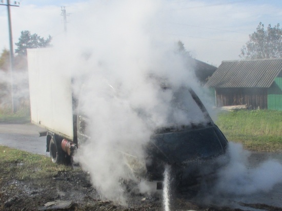 В Чувашии за сутки горели две грузовые ГАЗели