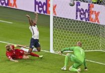 Второй полуфинальный матч чемпионата Европы по футболу-2020 между сборными Англии и Дании завершился в Лондоне на стадионе "Уэмбли" завершился победой хозяев поля со счетом 2:1