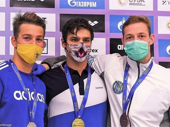 Пловец из Мурманска стал трехкратным серебряным призером Кубка России