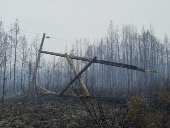 Электроснабжение в Горном улусе полностью восстановлено по временной схеме