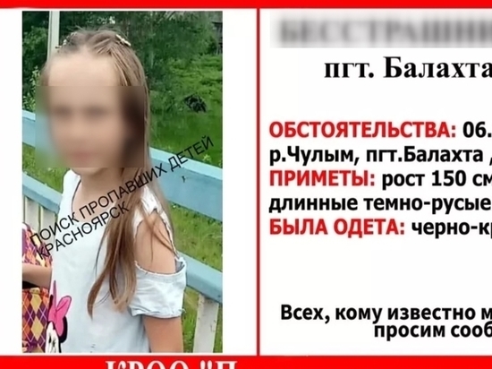 Спасатели ищут в реке Чулым тело утонувшей 10-летней девочки в Красноярском крае