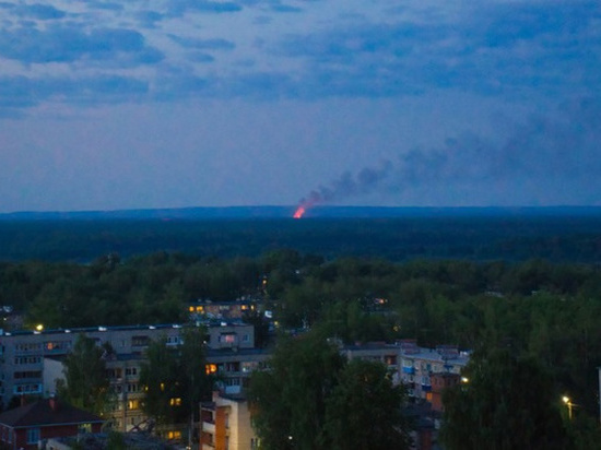 В Кировской области горят торфяники