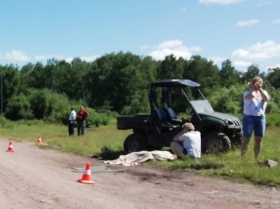 В Красноярском крае 15-летний ребёнок погиб, перевернувшись на мотовездеходе