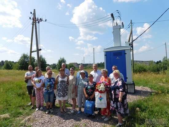 В деревню в Карелии провели электричество